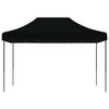 vidaXL Party Tent Sort 279 x 410 x 315 cm Oxford stof