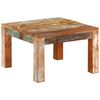 vidaXL sofabord 55x55x35 cm massivt genbrugstr&aelig;