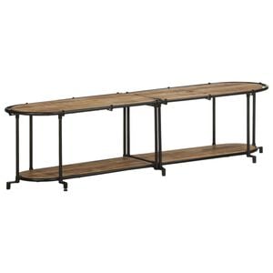 vidaXL tv-bord 160x42x40 cm massivt ru mangotr&aelig;