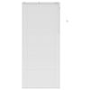 vidaXL Persienner Hvid 120 x 250 cm 35 mm Massivt Paulownia Tr&aelig;