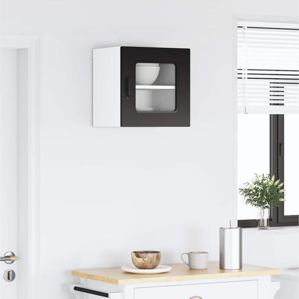 vidaXL K&oslash;kkenskab Kalmar Sort 40 x 31 x 40 cm Konstrueret tr&aelig;