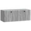 vidaXL V&aelig;gh&aelig;ngt TV-skab V&aelig;gmonteret Gr&aring; sonoma-eg 78,5 x 31 x 30 cm