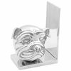 vidaXL Bogst&oslash;tter 2 stk. S&oslash;lv 8 x 12 x 16,5 cm Aluminium