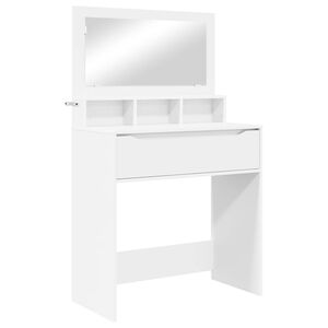vidaXL Sovev&aelig;relsessminkeborde Hvid 80 x 39,6 x 135 cm Konstrueret tr&aelig;