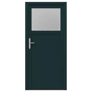 vidaXL Sideskabsd&oslash;r Antracit 98 x 198 cm PVC