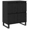 vidaXL Sideboard 2 pcs Sort eg 60 x 35 x 70 cm