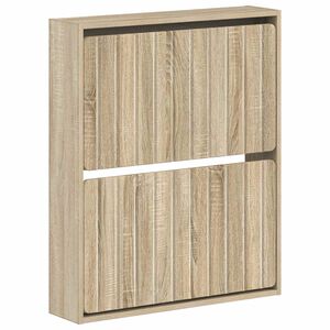 vidaXL V&aelig;gmonteret Skoskab ZWOLLE 71 x 17 x 86 cm Konstrueret tr&aelig;