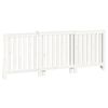 vidaXL radiatorskjuler 210x21x85 cm massivt fyrretr&aelig; hvid