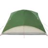 vidaXL 6-personers familietelt tunnel vandtæt grøn