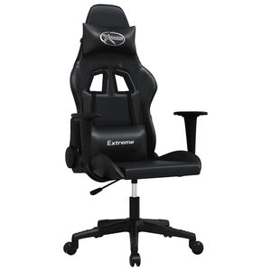 vidaXL gamingstol kunstl&aelig;der sort