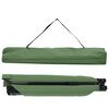 vidaXL Foldende Camping Seng 2 pcs Gr&oslash;n 193 x 69 x 45 cm Oxford stof