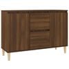 vidaXL sk&aelig;nk 101x35x70 cm konstrueret tr&aelig; brun egetr&aelig;sfarve