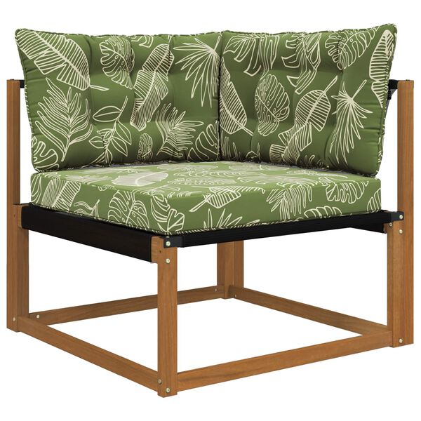 vidaXL Udend&oslash;rs Sofa Pude 3 pcs Bladdesign Polyester