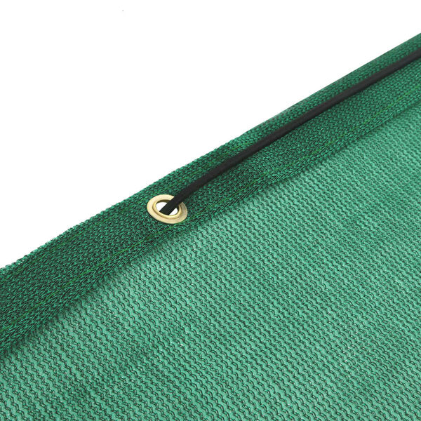 vidaXL trailernet 3,5x5 m HDPE gr&oslash;n