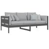 vidaXL daybed 90x200 cm massivt fyrretr&aelig; gr&aring;