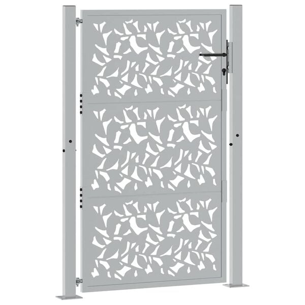 vidaXL havel&aring;ge 100x150 cm vejrbestandigt st&aring;lbladdesign