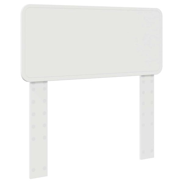 vidaXL Hovedg&aelig;rde Hvid 75 cm Konstrueret tr&aelig;