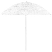 vidaXL Hawaii-parasol 240 cm hvid