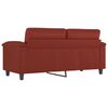 vidaXL 2-personers sofa 140 cm kunstl&aelig;der vinr&oslash;d
