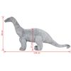 vidaXL st&aring;ende t&oslash;jdyr brachiosaurus plysstof XXL gr&aring;