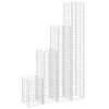 vidaXL gabion-h&oslash;jbede 4 stk. 30x30x50/100/150/200 cm jern