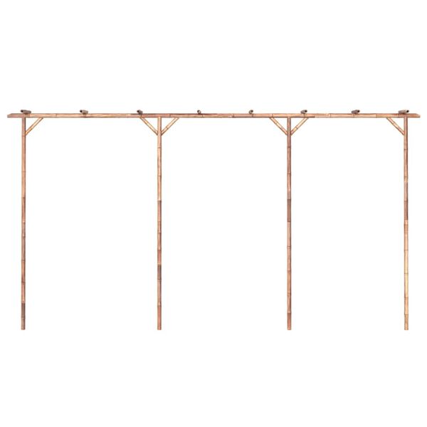 vidaXL pergola 385x40x205 cm bambus