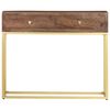 vidaXL konsolbord 90 x 30 x 75 cm massivt mangotræ