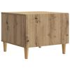 vidaXL Sofabord med skuffe Artisan-eg 49 x 50 x 40 cm Konstrueret tr&aelig;