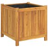 vidaXL plantekasse med for 50x50x50 cm massivt akacietr&aelig;