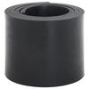 vidaXL gummikant til sneplov 200x15x1 cm sort