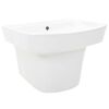 vidaXL Vask Hvid 50 x 45 x 41 cm Glaseret Keramik