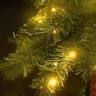 vidaXL juletræ med LED-lys 210 cm
