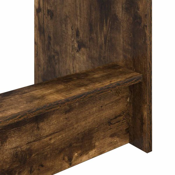 vidaXL Sengebord R&oslash;get eg 100 x 45 x 75 cm Konstrueret tr&aelig;