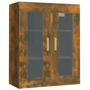 vidaXL v&aelig;gskab 69,5x34x90 cm r&oslash;get egetr&aelig;sfarve