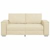 vidaXL Sofa Creme 180 x 80 x 84 cm Stof