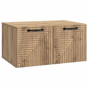vidaXL V&aelig;gh&aelig;ngt TV-skab Artisan-eg 59,5 x 41 x 30 cm Konstrueret tr&aelig;