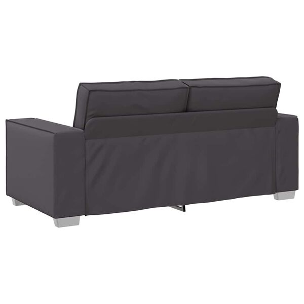 vidaXL Sofa Gr&aring; 180 x 80 x 84 cm Stof