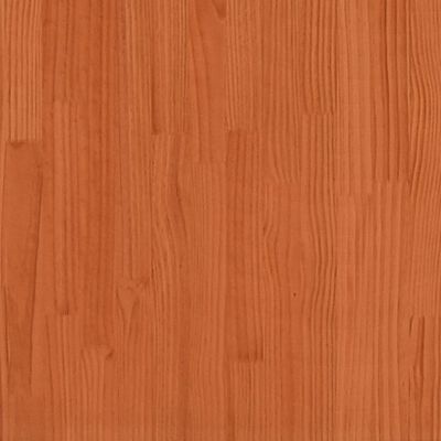 vidaXL udendørs barbord 113,5x50x103 cm massivt fyrretræ brun