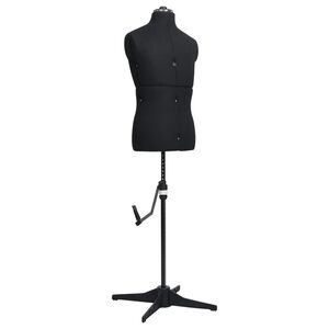 vidaXL just&eacute;rbar gine str. 37-45 mand sort