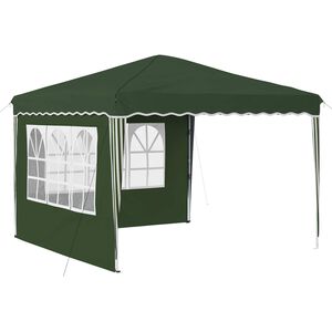 vidaXL Pop-up Festtelt Gr&oslash;n 288 x 288 x 245 cm Oxford stof