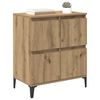 vidaXL Sideboard Artisan Egetr&aelig; 60 x 35 x 70 cm Ingeni&oslash;rt tr&aelig; og jern
