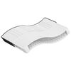 vidaXL springmadras med bonellfjedre 100x200 cm medium