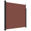 vidaXL sammenrullelig sidemarkise 200x600 cm brun