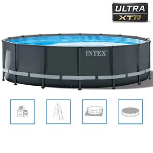 Intex Ultra XTR Frame swimmingpools&aelig;t 488x122 cm rund 26326GN