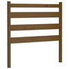 vidaXL sengeg&aelig;rde 81x4x100 cm massivt fyrretr&aelig; gyldenbrun