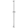 vidaXL Brusehovedholder Krom 101 cm Rustfrit st&aring;l