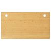 vidaXL bordplade til skrivebord 100x60x1,5 cm bambus