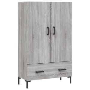 vidaXL skab 69,5x31x115 cm konstrueret tr&aelig; gr&aring; sonoma-eg