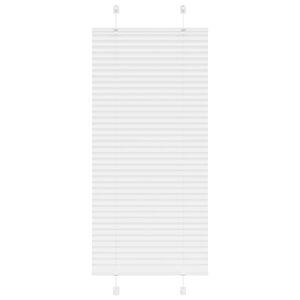 vidaXL Pliss&eacute;gardin Hvid 55x150 cm Stofbredde 54,4 cm Polyester