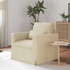 vidaXL Sofa Creme Samlede dimensioner: 78 x 78 x 80 cm (B x D x H)